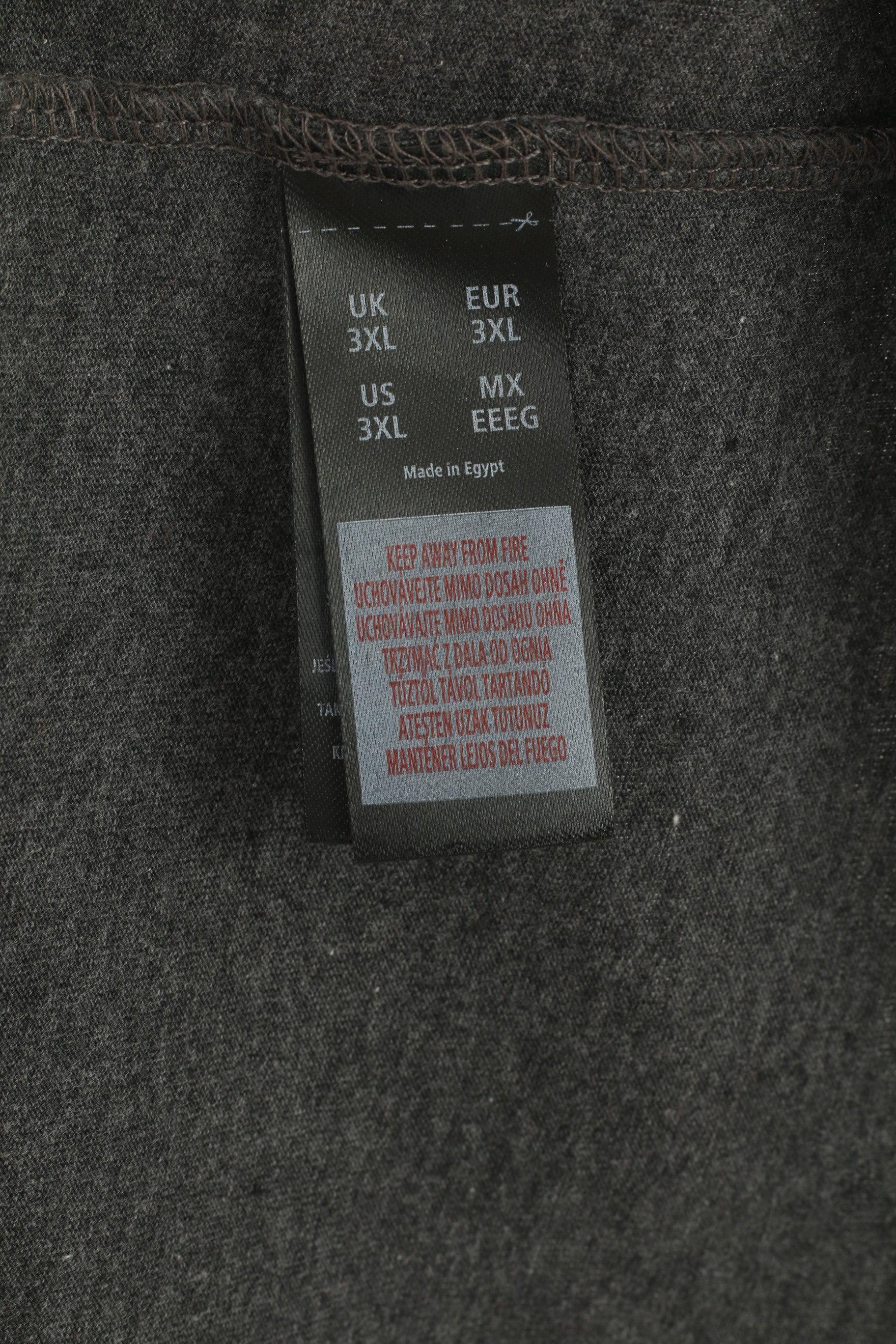 Batman V Superman Men XXXL Shirt Gray Cotton Graphic Dawn of Justice Top