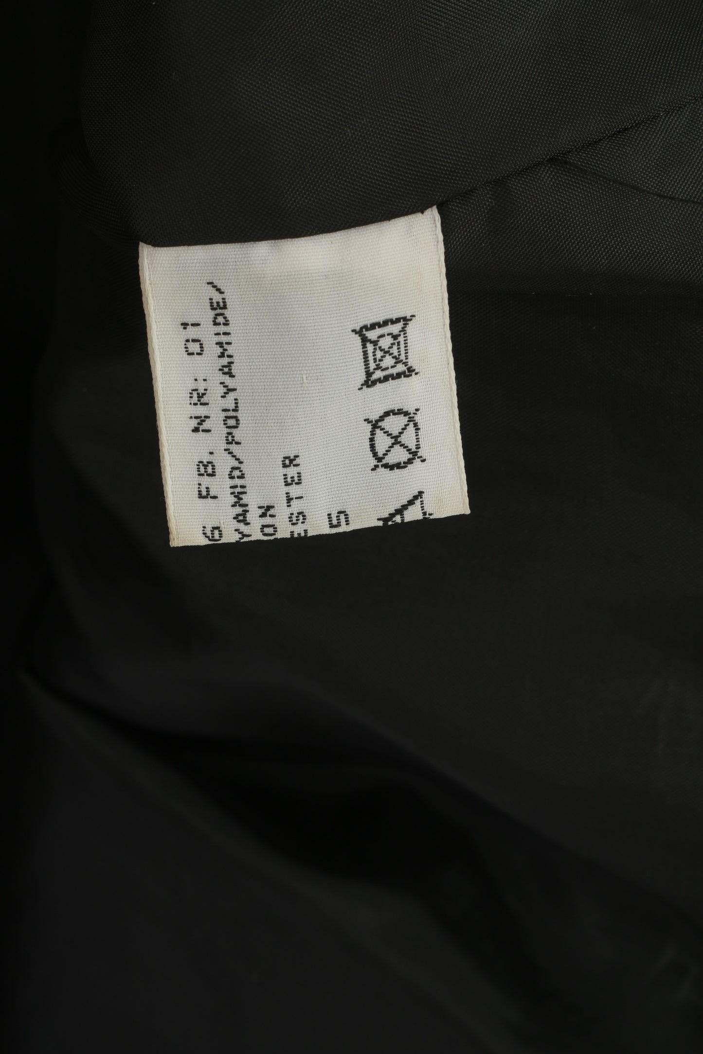 John F. Gee Jeanswear Uomo 52 XL Gilet Gilet senza maniche impermeabile in nylon nero