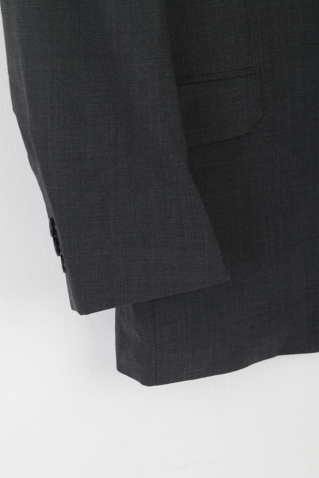 Giacca da uomo verde corsa 25 40 Blazer monopetto in lana grigia con spalline