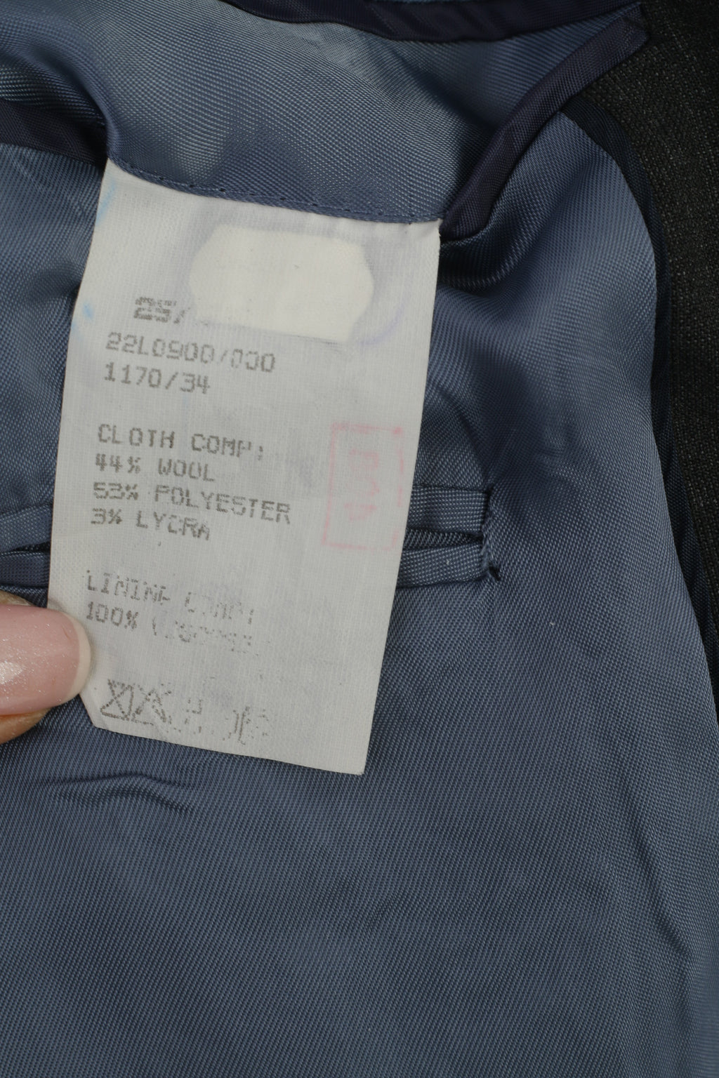 Giacca da uomo verde corsa 25 40 Blazer monopetto in lana grigia con spalline