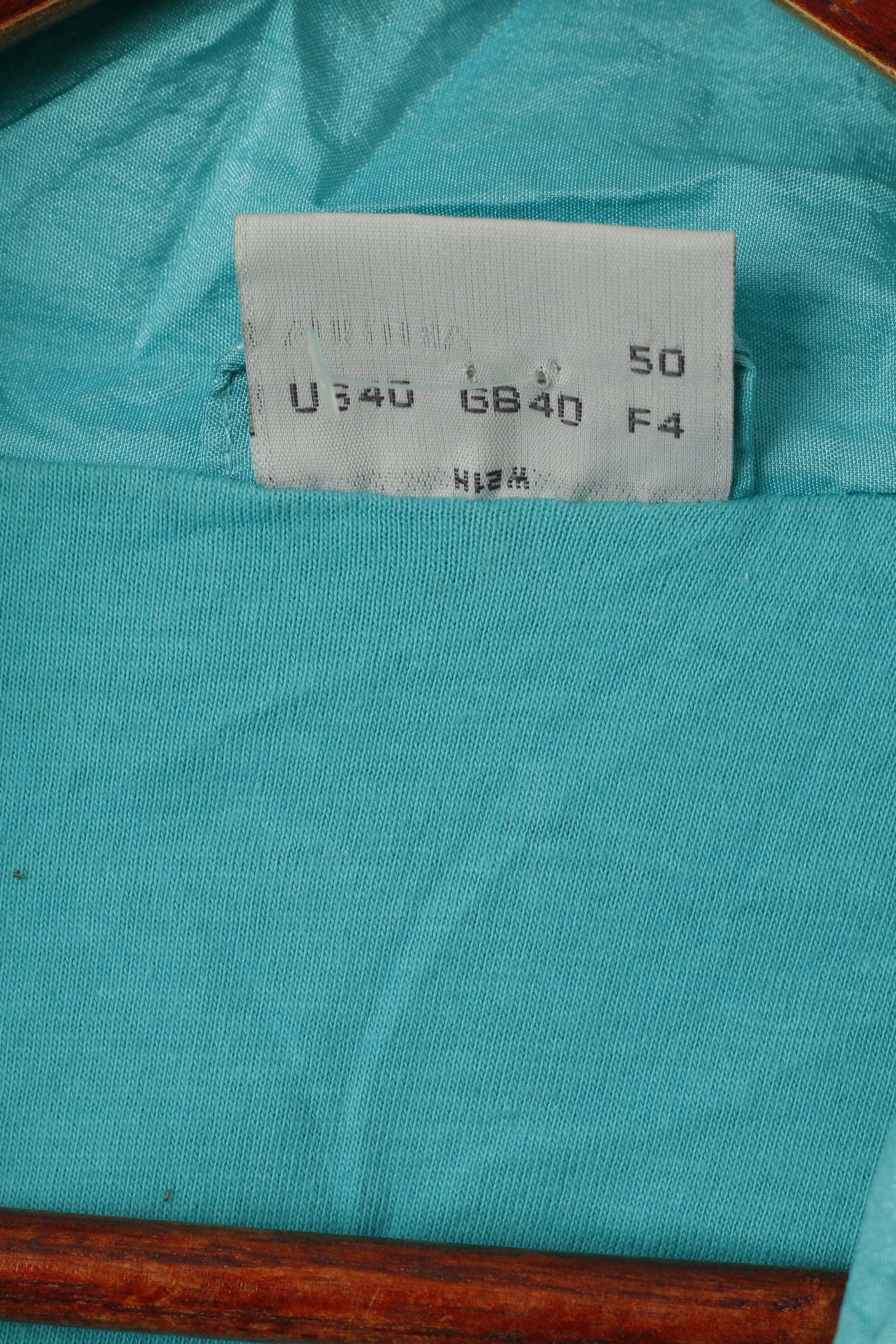 Maser Giacca da uomo M 50 Bomber verde in nylon lucido impermeabile Festival Oldschool Top