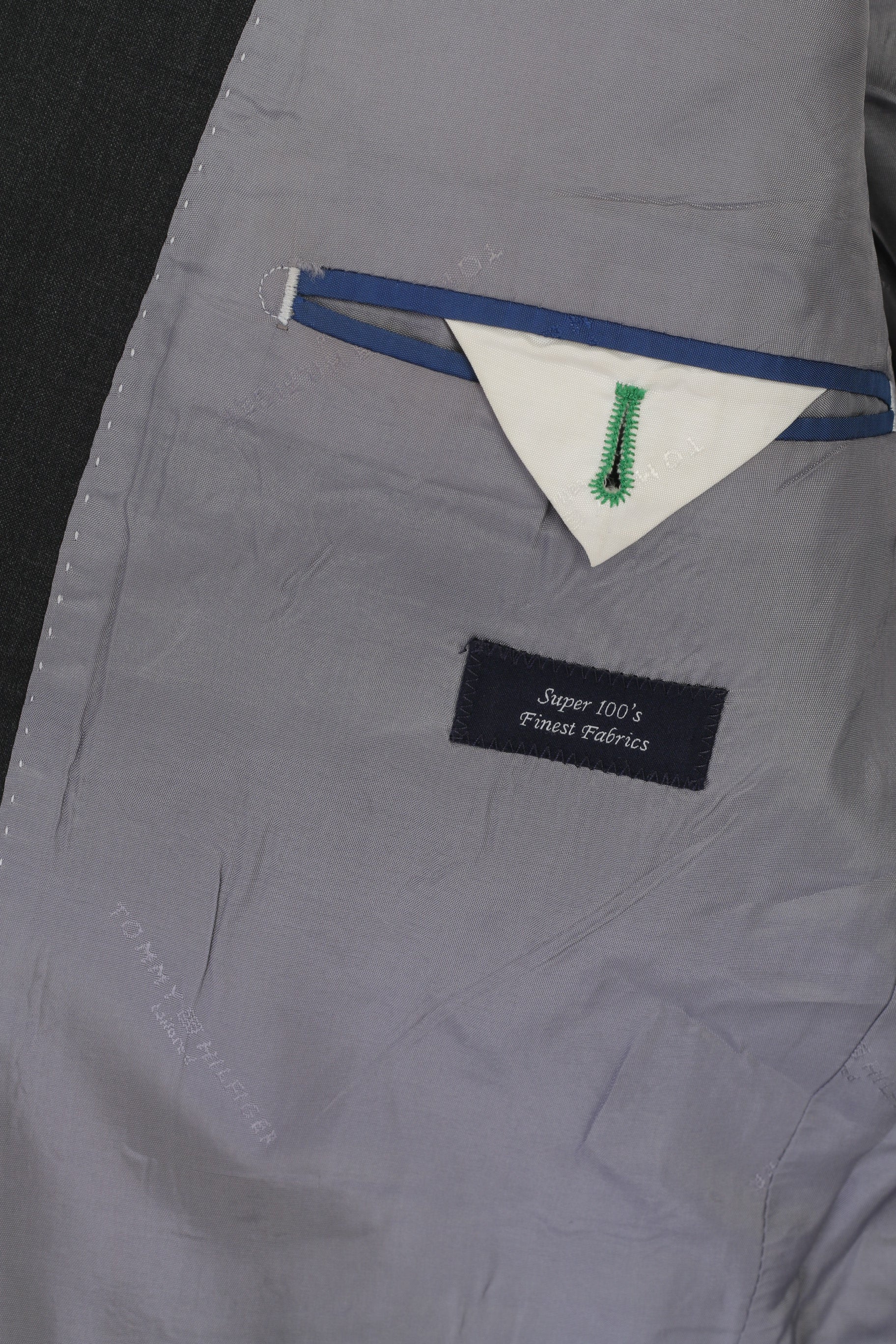 Tommy Hilfiger Men 25 40 Blazer Gray Wool Vintage Single Breasted Jacket