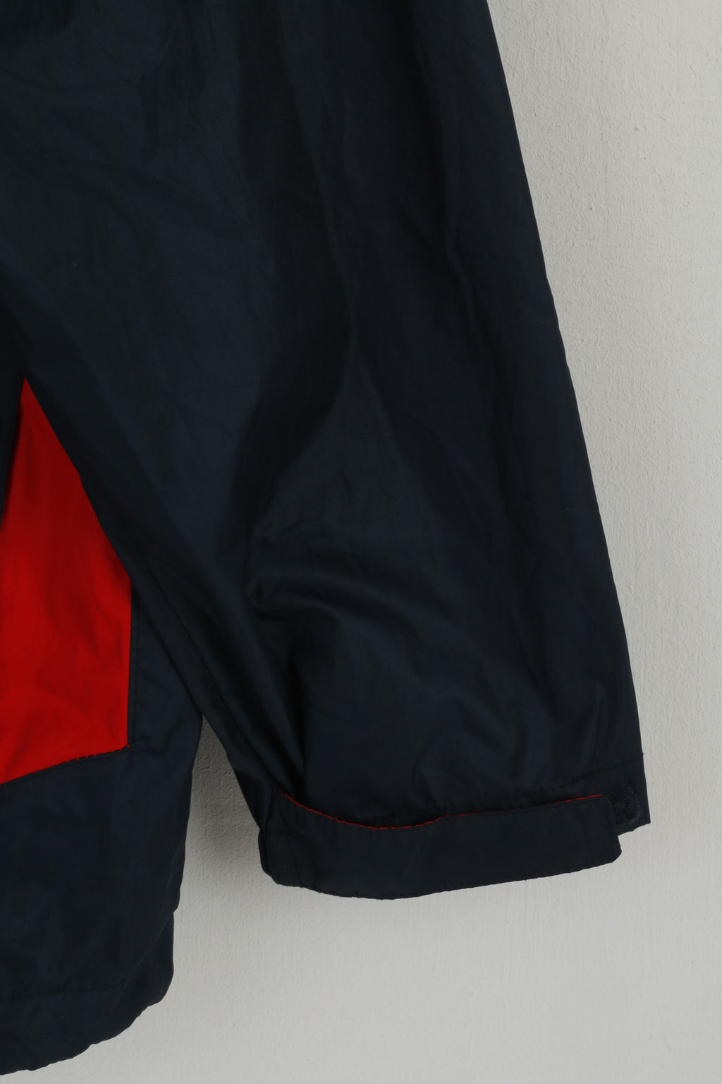 Nike Men XL 188 Jacket Navy Clima Fit Lightweight England Rugby Full Zipper Hood Top