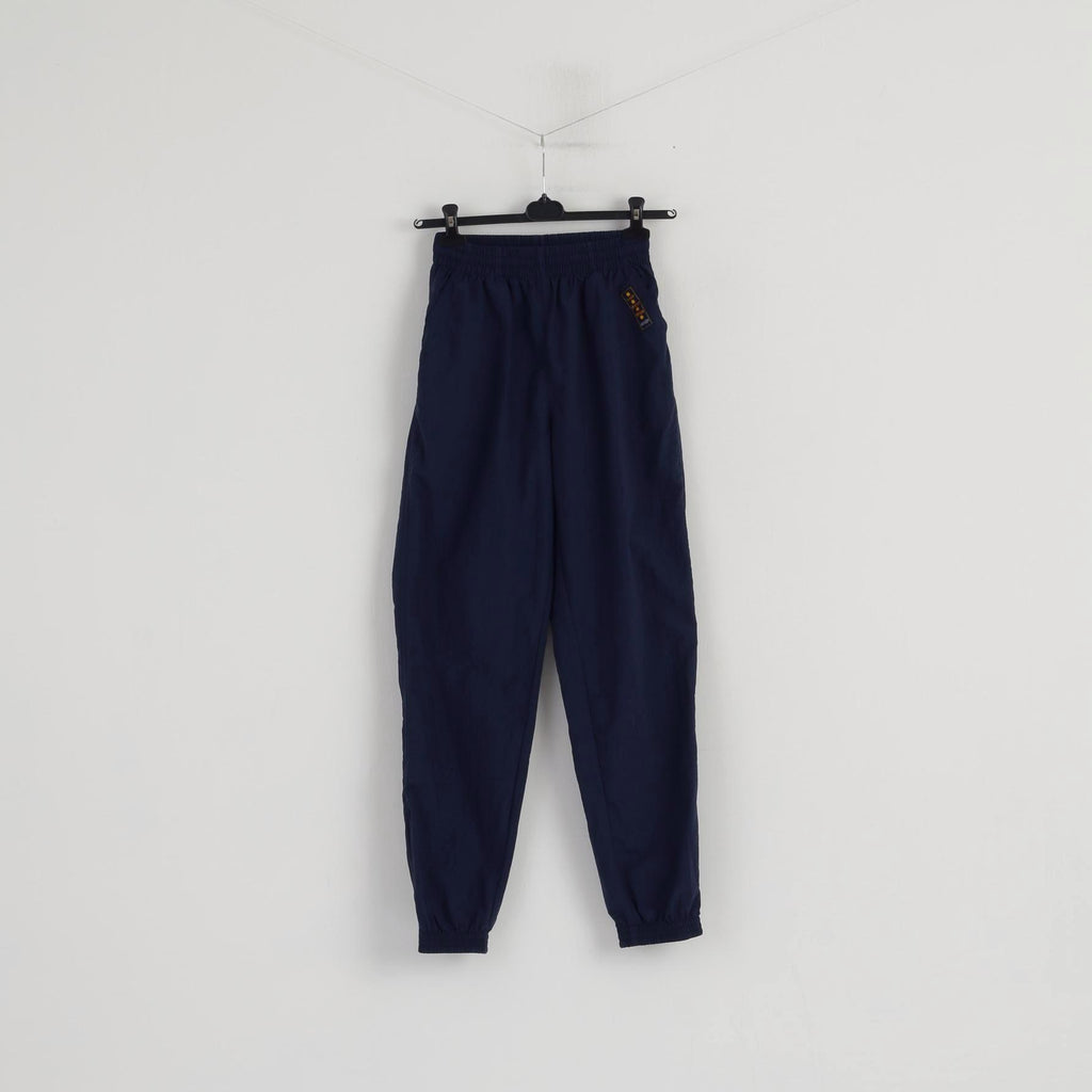 Pantaloni sportivi da donna Crane Pantaloni da allenamento sportivi in ​​nylon blu scuro