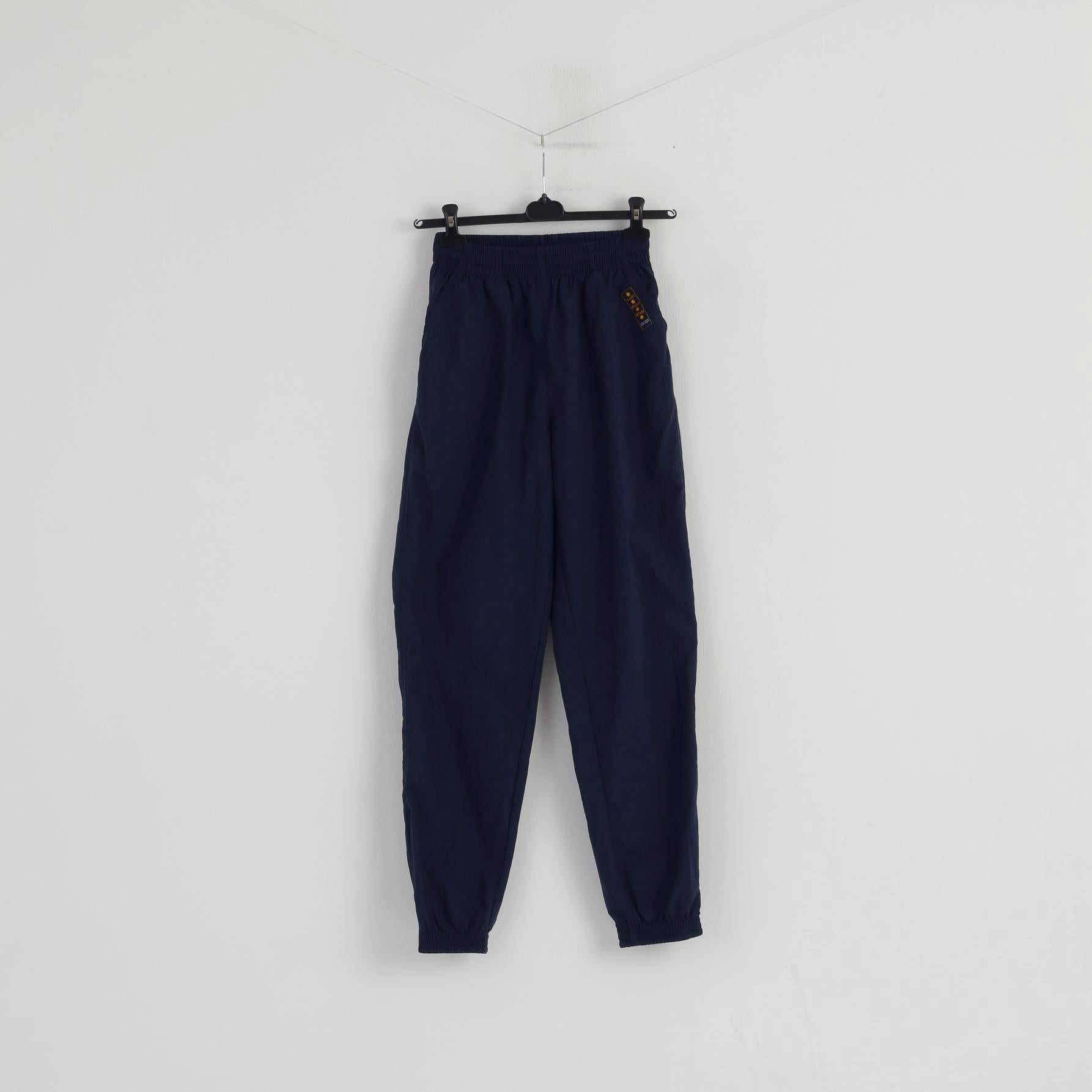 Pantaloni sportivi da donna Crane Pantaloni da allenamento sportivi in ​​nylon blu scuro