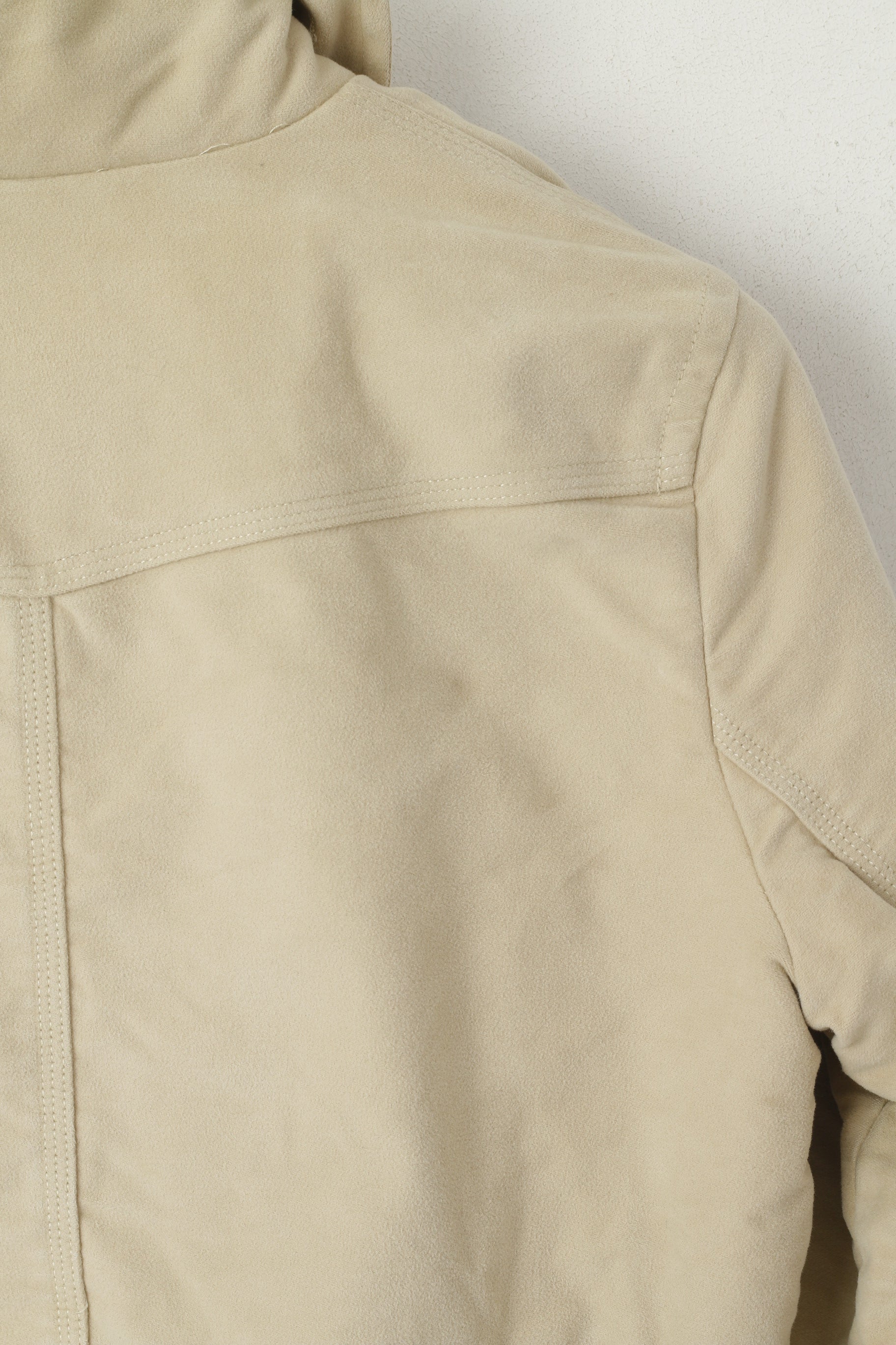 Giacca da donna M Peak Performance Bomber in cotone beige Mollie J Top con cerniera intera