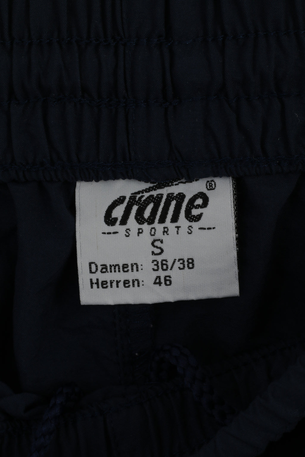 Pantaloni sportivi da donna Crane Pantaloni da allenamento sportivi in ​​nylon blu scuro