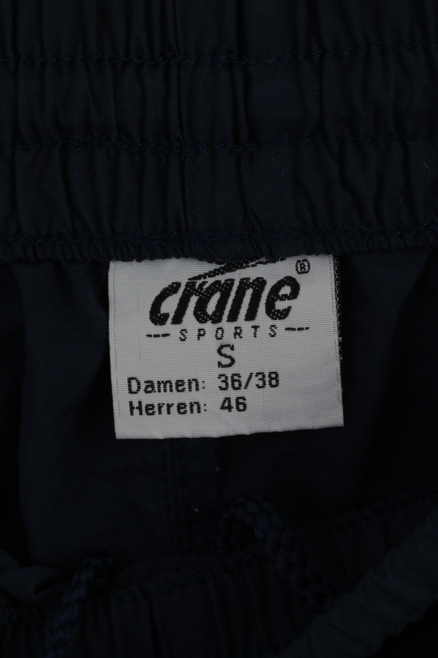 Pantaloni sportivi da donna Crane Pantaloni da allenamento sportivi in ​​nylon blu scuro