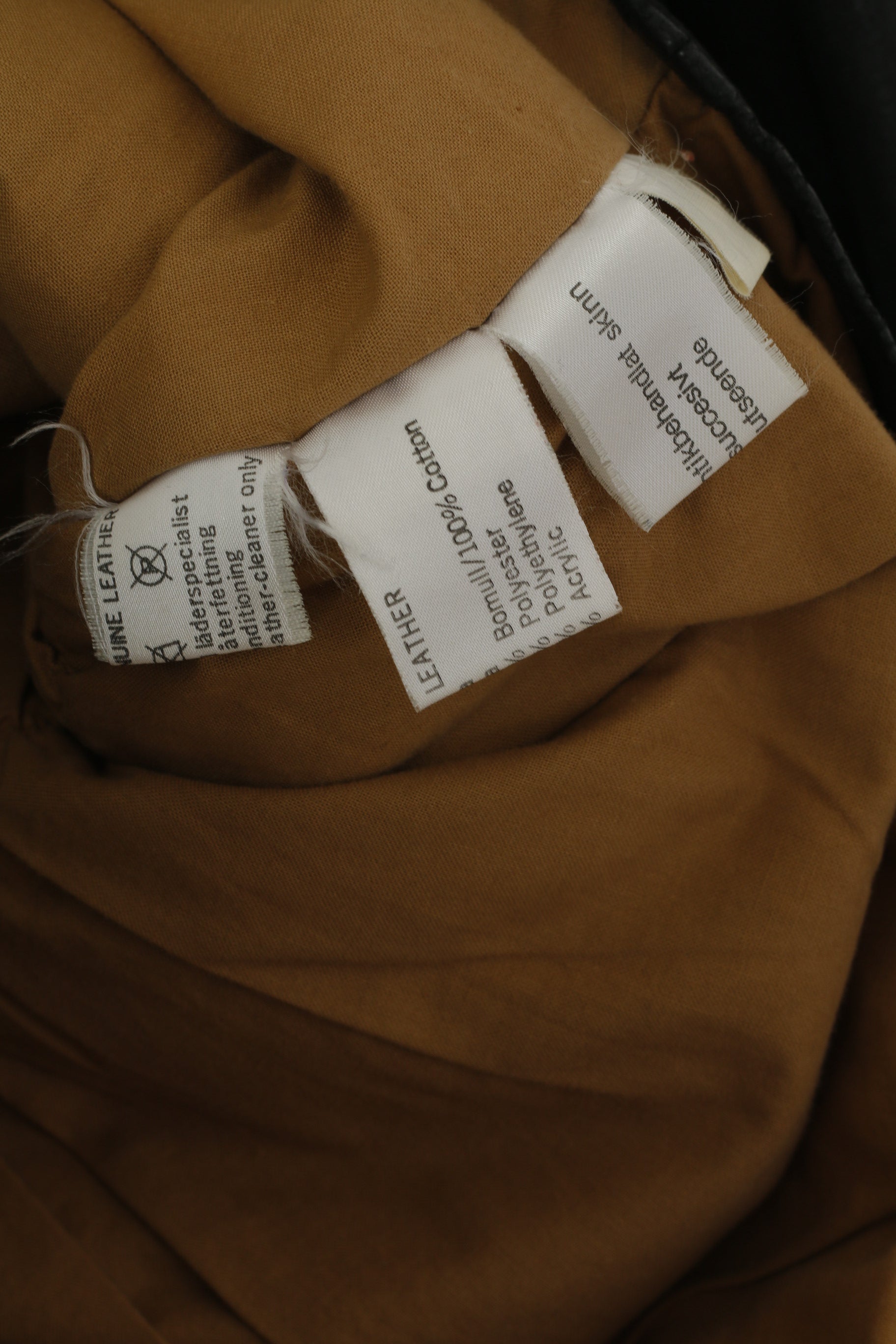 Rossetti Women 38 M Jacket Black Pig Leather Ramones Vintage Heavy Full Zipper Top