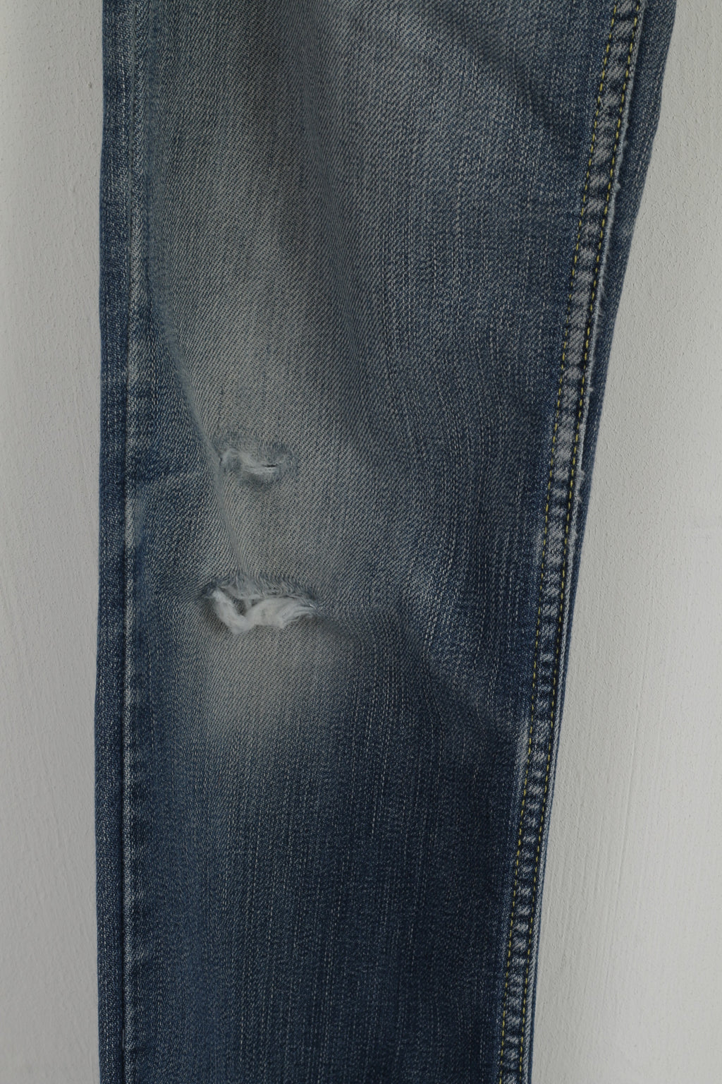 Tommy Hilfiger Women 29 Jeans Trousers Navy Cotton Straight Leg Stretch Pants