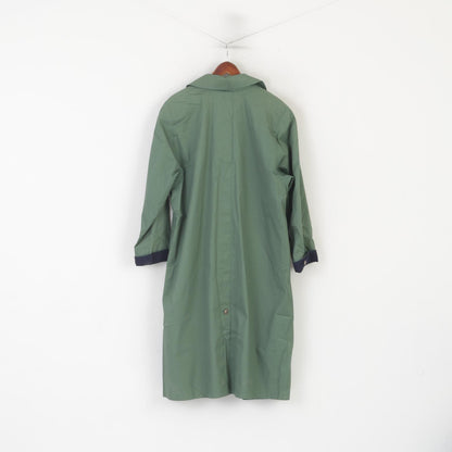 International Styling Moda danese da donna 42 XL Cappotto verde vintage monopetto Mac