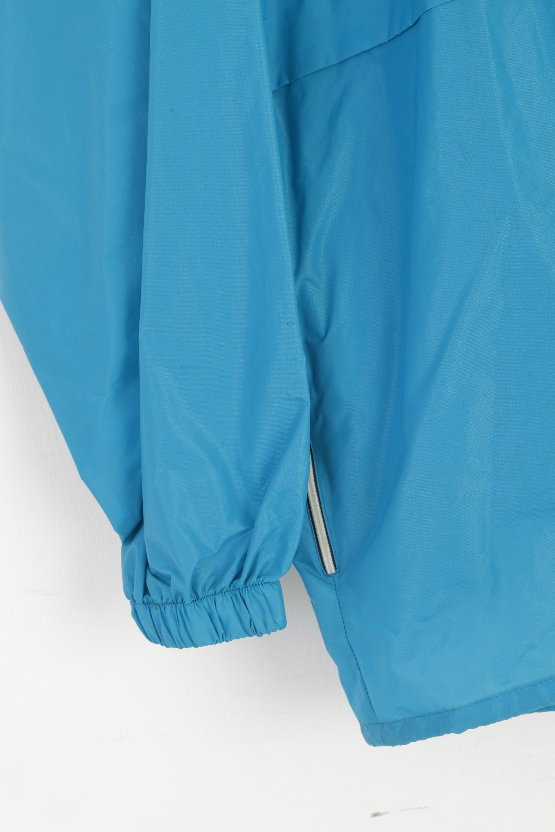 K-Way International Veste L pour homme Turquoise pliable vintage en nylon imperméable