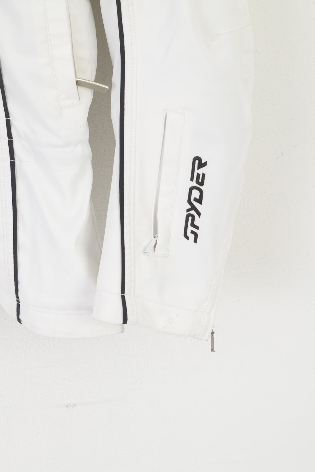 SPYDER Women 38 10 M Ski Jacket White Thinsulate LiteLoft XTL 10000mm Outdoor Top