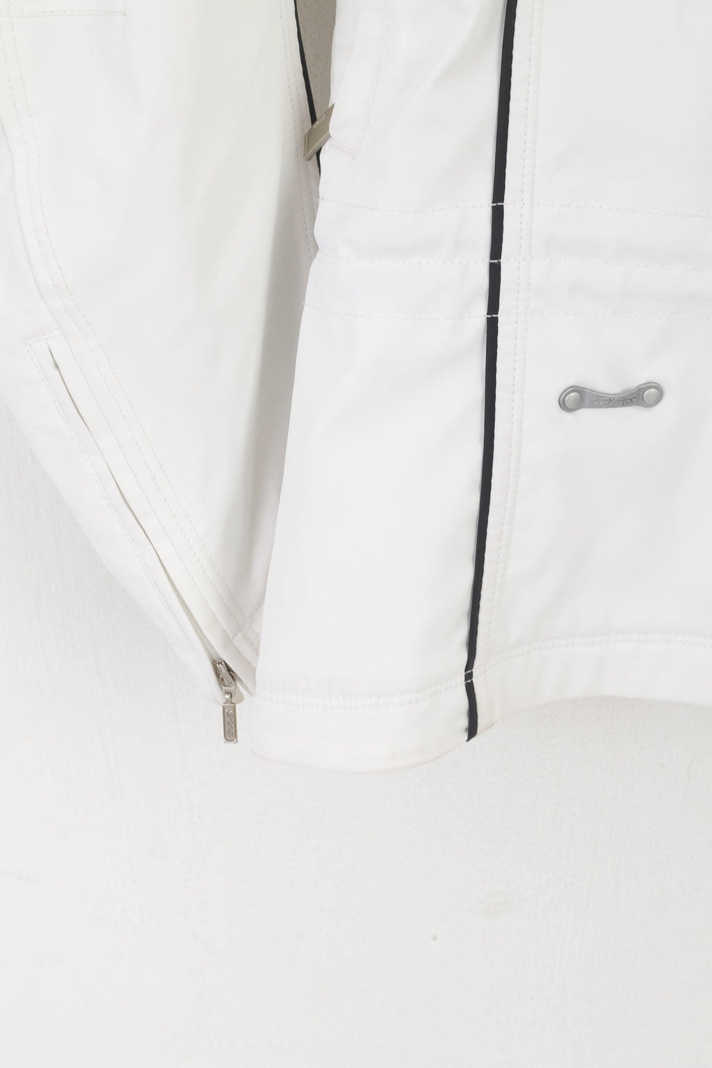 SPYDER Women 38 10 M Ski Jacket White Thinsulate LiteLoft XTL 10000mm Outdoor Top