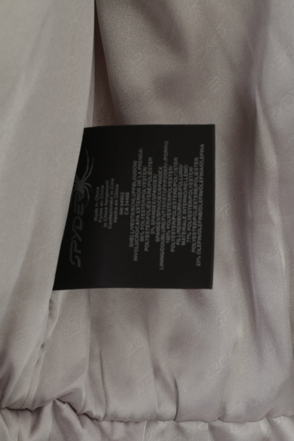 SPYDER Women 38 10 M Ski Jacket White Thinsulate LiteLoft XTL 10000mm Outdoor Top