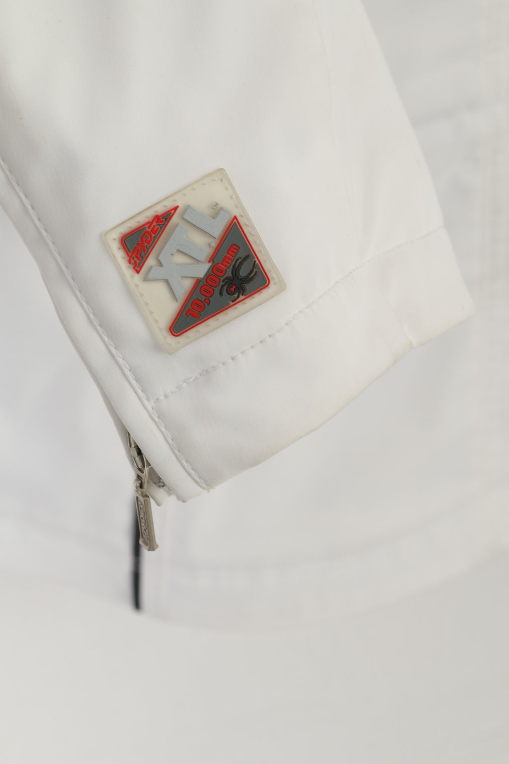 SPYDER Women 38 10 M Ski Jacket White Thinsulate LiteLoft XTL 10000mm Outdoor Top