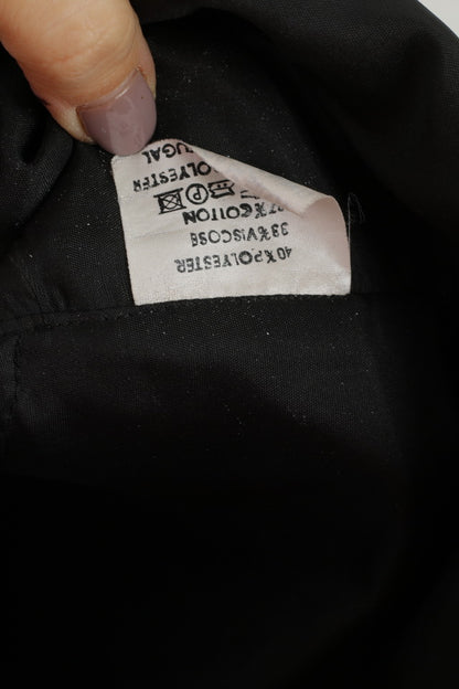 Guy Clerac Paris Women 42 Waistcoat Brown Vintage Buttoned Vest