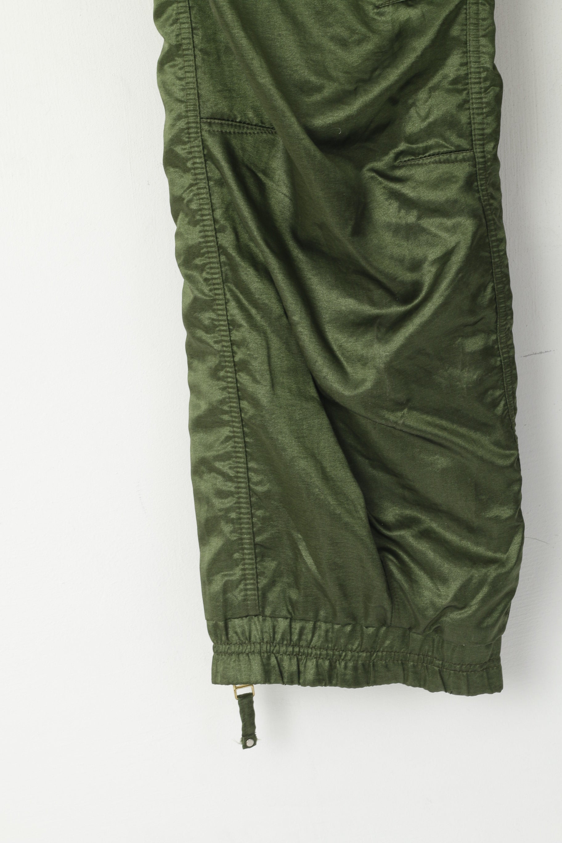 Lily Farouche Ski Power Women 7 XXL Pantalon de ski Pantalon de snowboard brillant en nylon vert