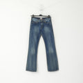 Tommy Hilfiger Denim femme 28 34 pantalon jean en coton bleu marine pantalon hipster bootcut