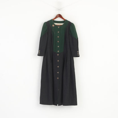 Mode aus Salzburg by h. moder Women 44 L Dress Green Wool Trachtenmode Tyrol