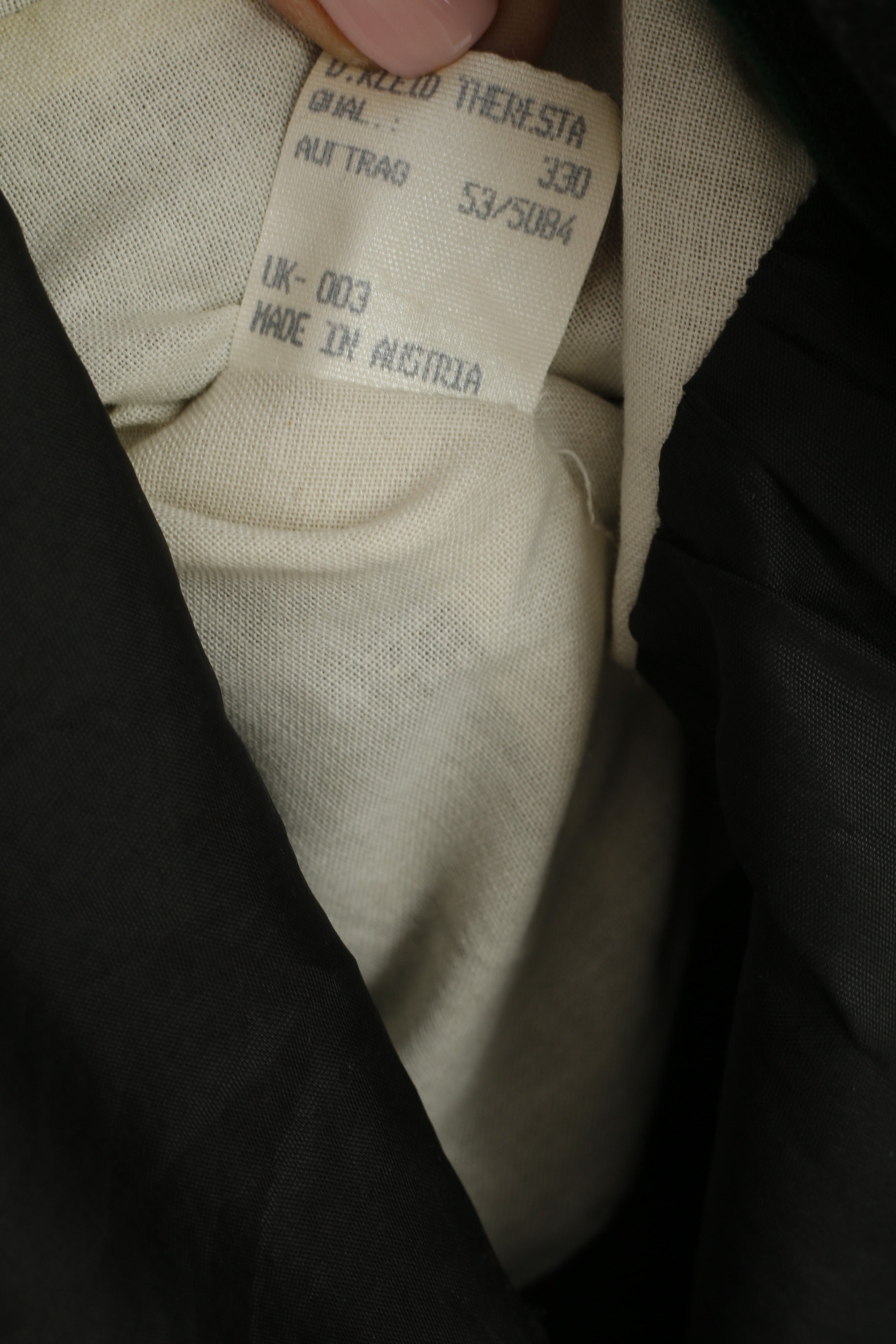 Mode aus Salzburg by h. moder Women 44 L Dress Green Wool Trachtenmode Tyrol