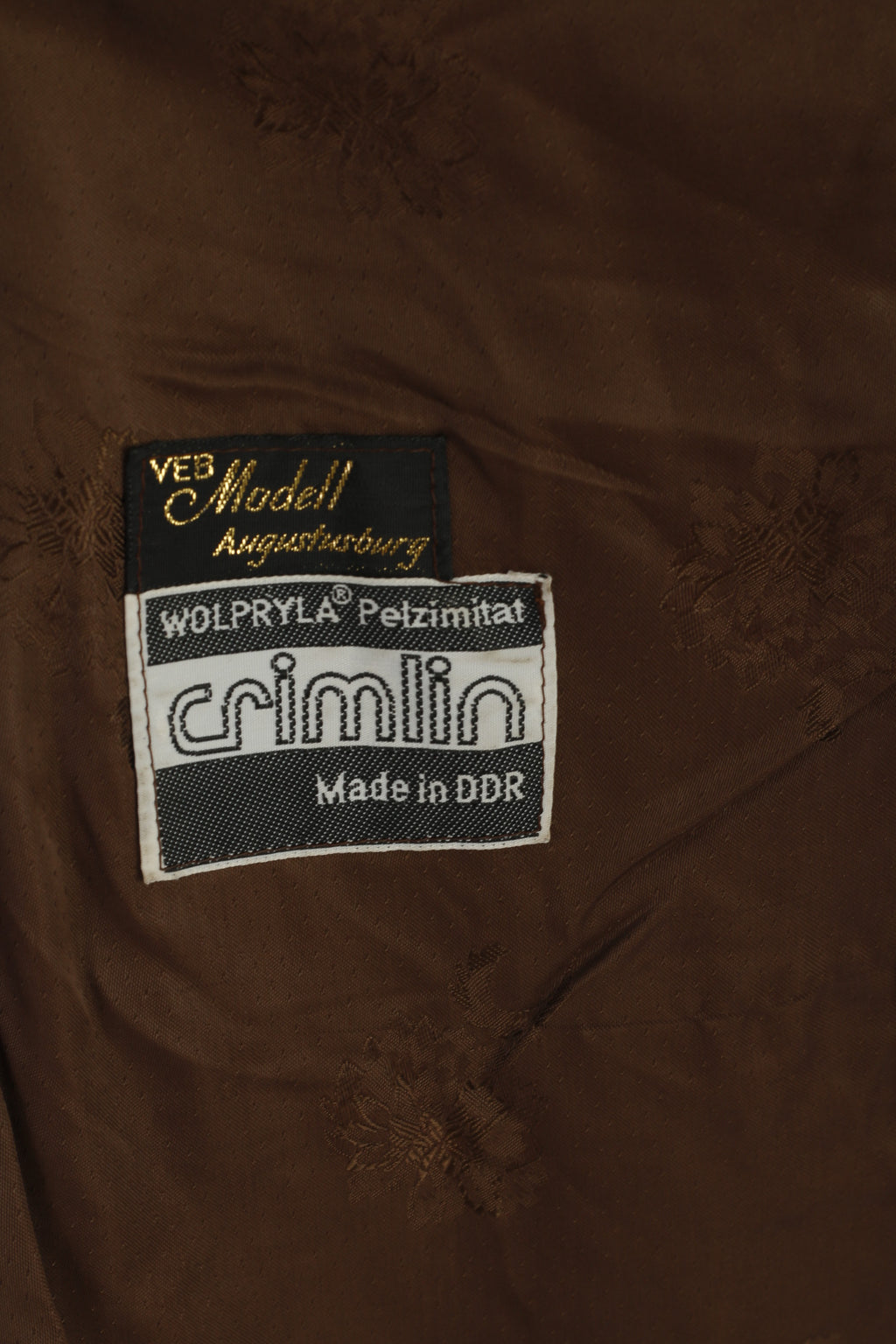 Modell Augustusburg Women M Fur Jacket Brown Wolpryla Pelzimitat Crimlin Jacket