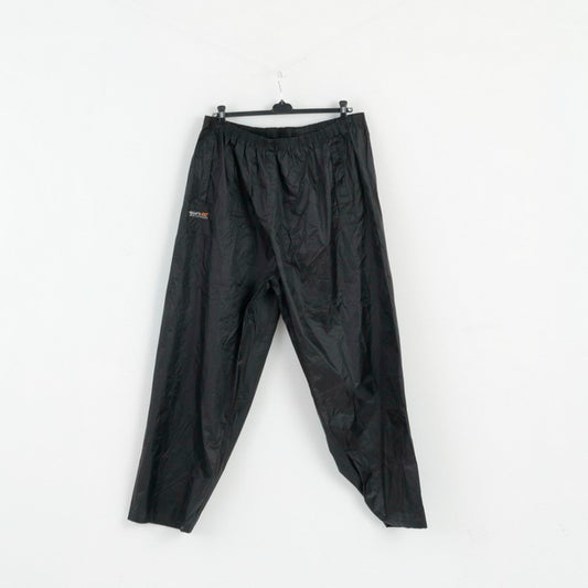 Nuovi pantaloni Regatta da uomo XXXL 62-64 Pantaloni da esterno neri Hydrafort Plus Size