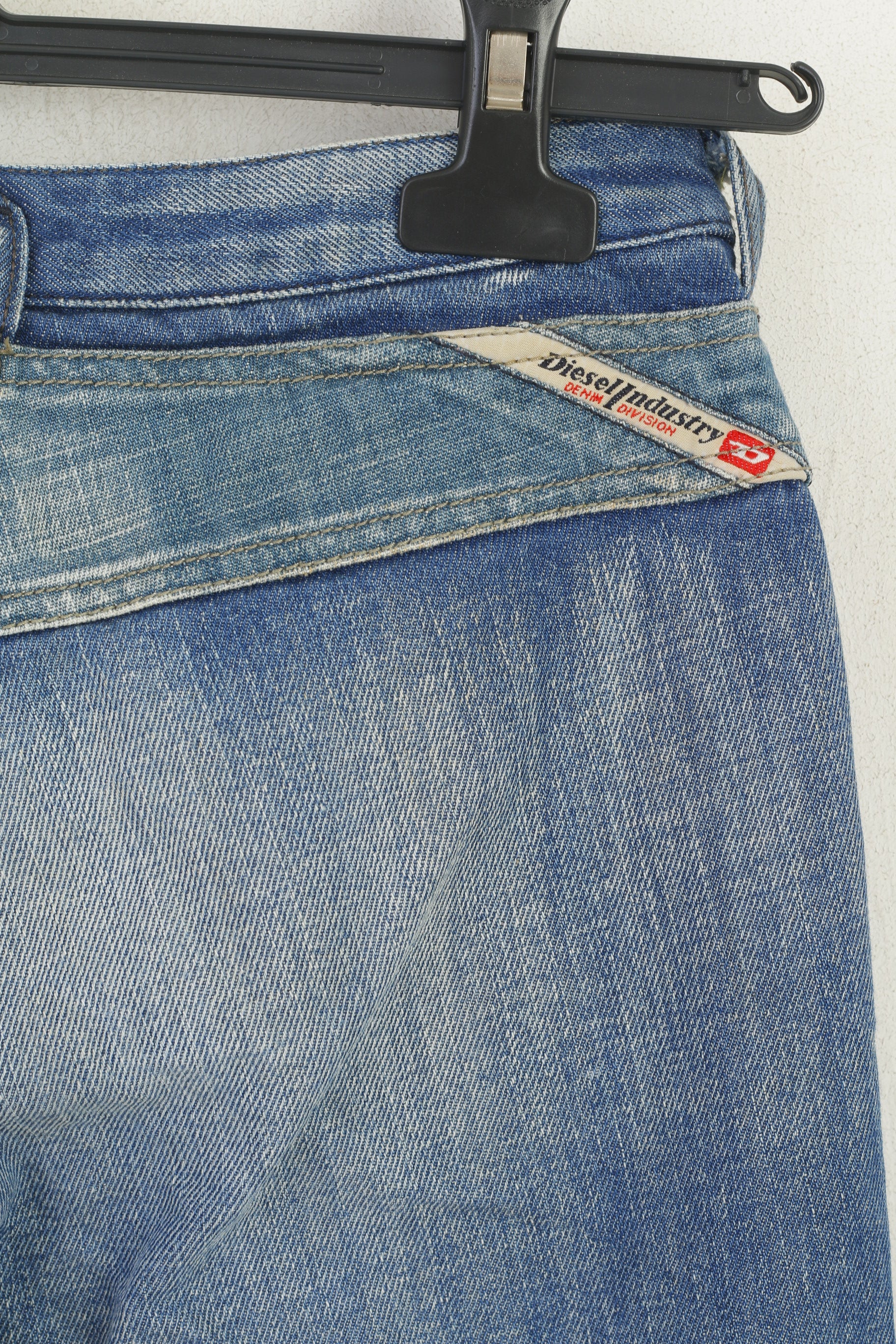 Diesel Donna 26 Pantaloni Jeans Pantaloni lunghi vintage bootcut in cotone denim blu