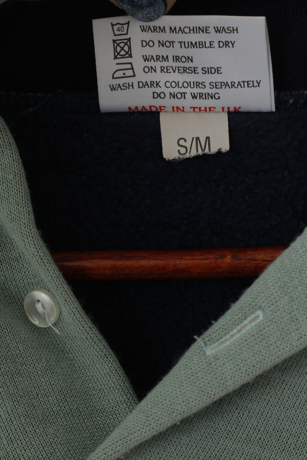 La Bocca Women S / M Sweatshirt Vintage Navy Festival Retro Sport Top