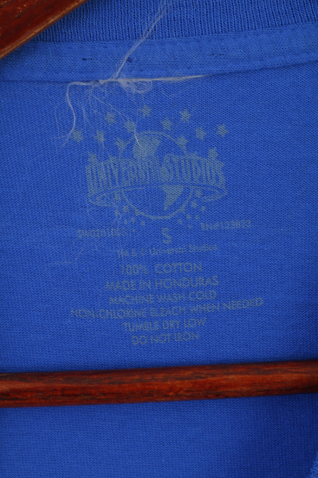 Maglietta da uomo Universal Studios Maglietta blu in cotone vintage Hollywood Shrek King Kong