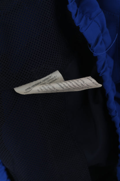 Giacca Umbro da uomo, blu, leggera, per abbigliamento sportivo, foderata in rete, con zip, top da allenamento sportivo