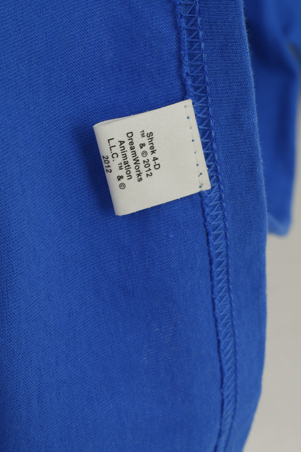 Maglietta da uomo Universal Studios Maglietta blu in cotone vintage Hollywood Shrek King Kong