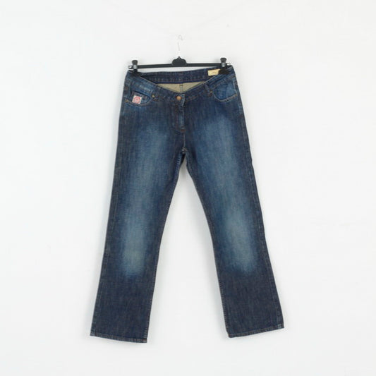 Pantaloni jeans Joules da donna 14 L Pantaloni F_Hazzard in cotone denim blu scuro