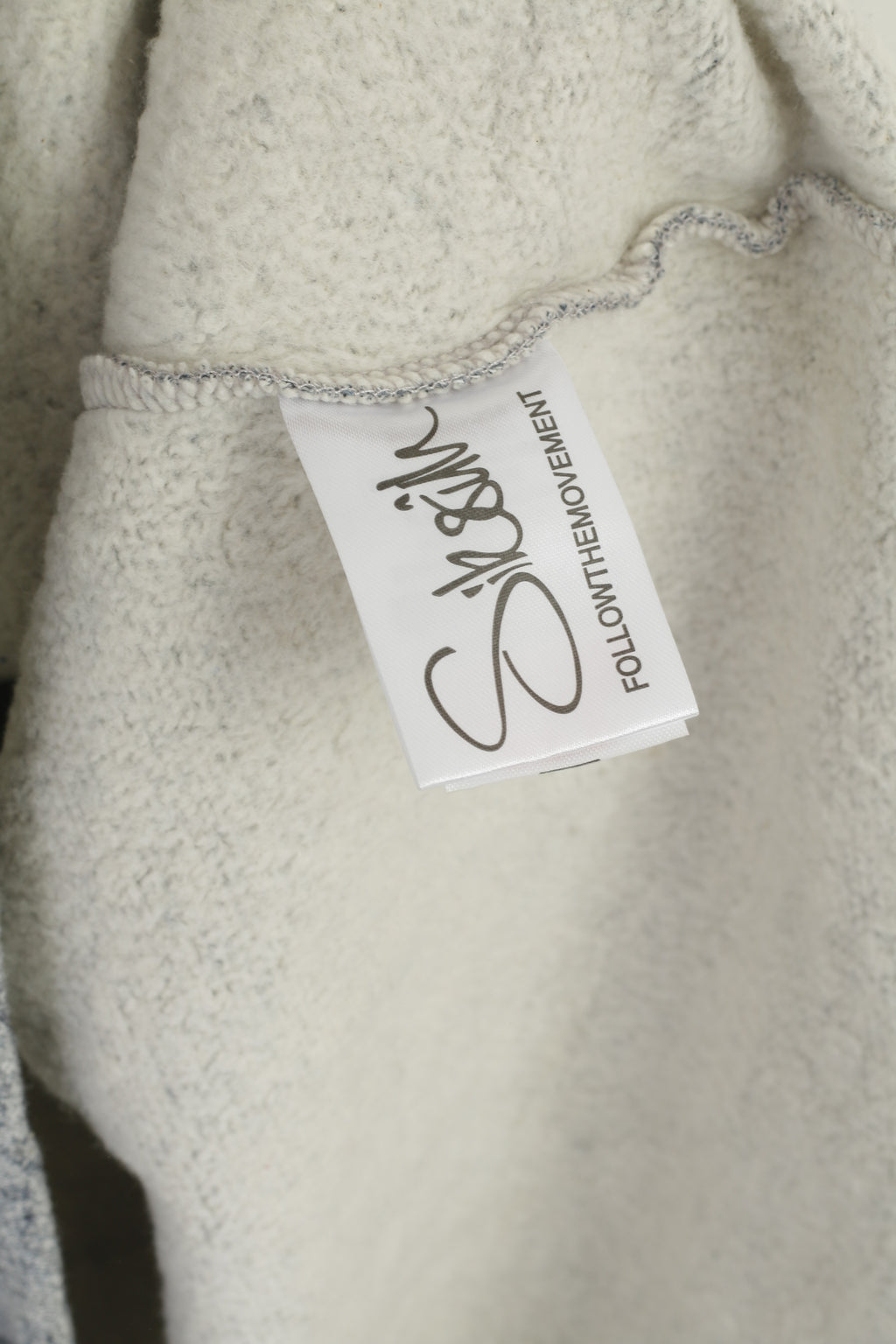 SikSilk Hommes XL (L) Sweat Gret Coton Long Stretch Col Rond Haut de Sport