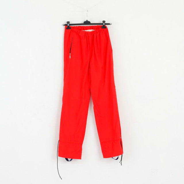 Pantaloni Trio Sport By Lillehammer da donna 40 Pantaloni da esterno Diolen vintage rossi