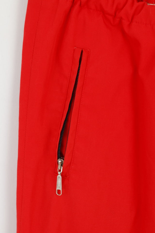 Trio Sport By Lillehammer Womens 40 Trousers Red Vintage Diolen Outdoor Pants