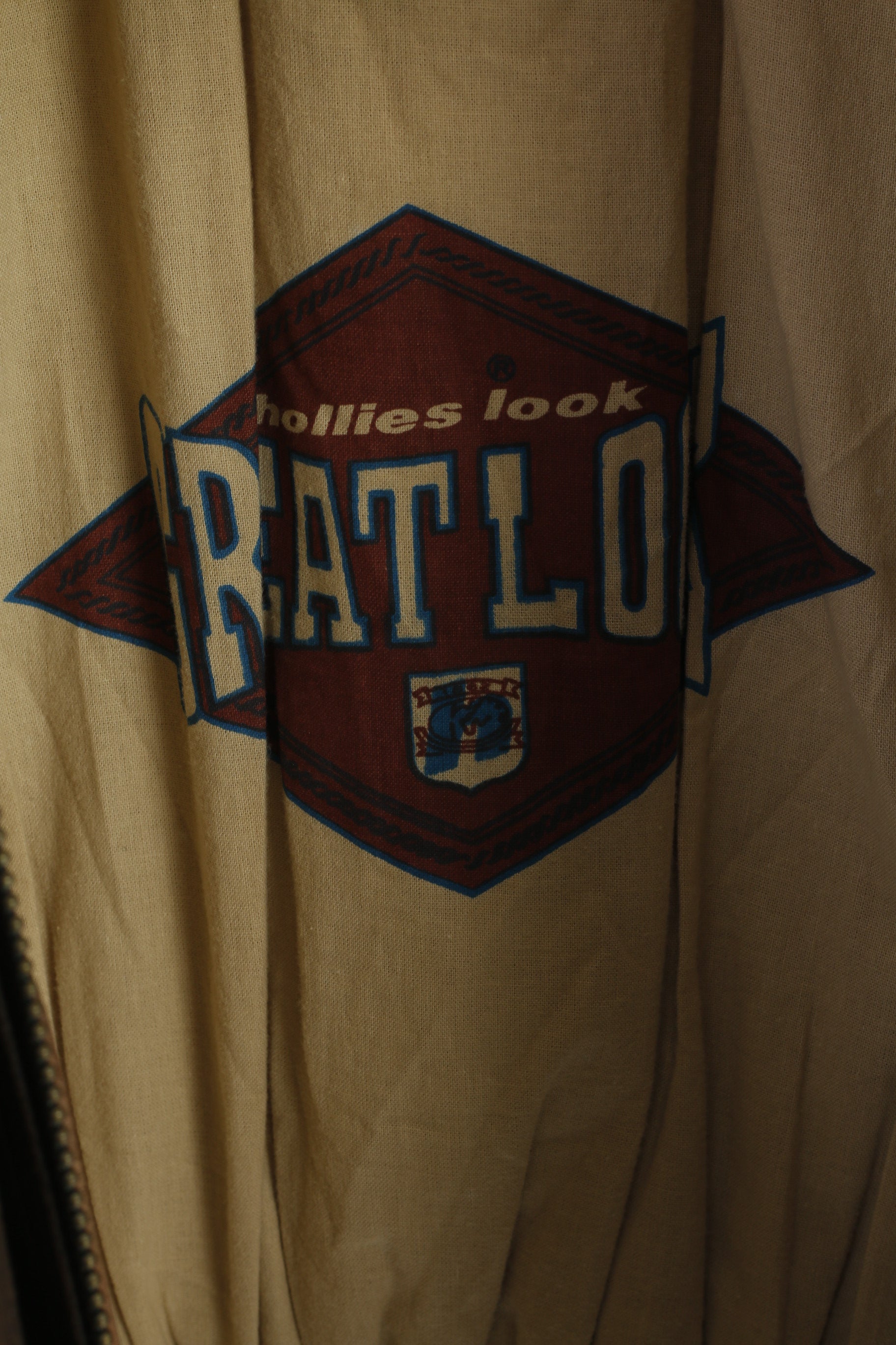 Hollies Giacca da donna M Top da motociclista con cerniera vintage pesante foderato in pelle marrone