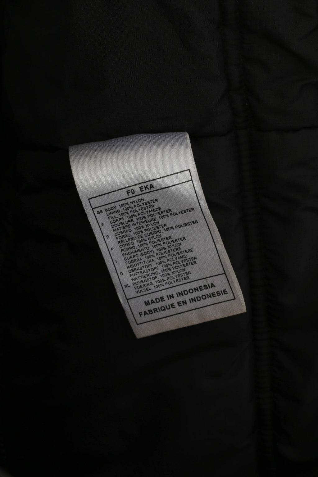 Giacca Nike Team Uomo L 183 Giacca grigia in nylon impermeabile imbottita calda con cerniera lunga