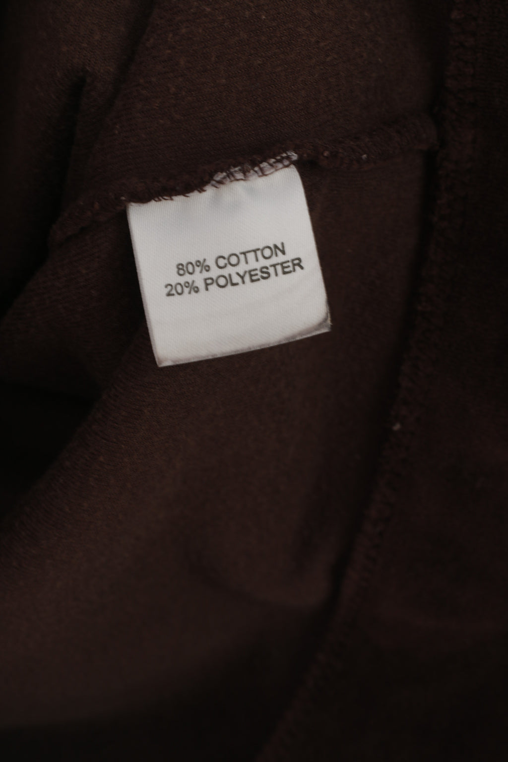 Felpa da donna Lonsdale London Top sportivo con cerniera intera in pile vintage lucido marrone