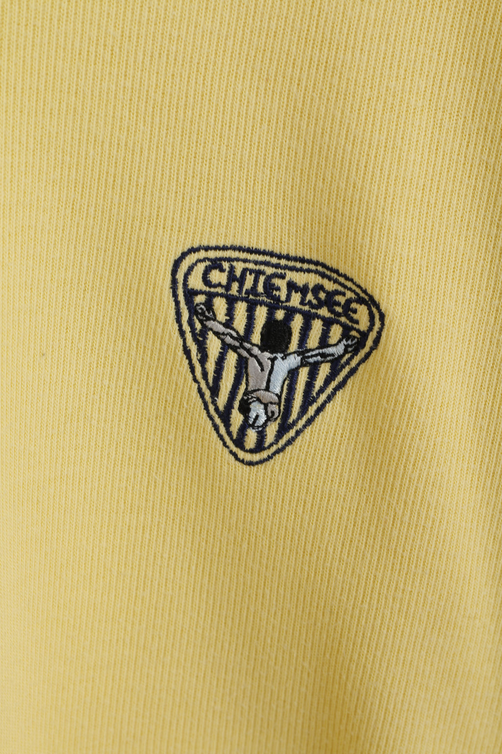 Chiemsee Polo Homme Jaune Planche à Voile Vintage Surf Sport Top