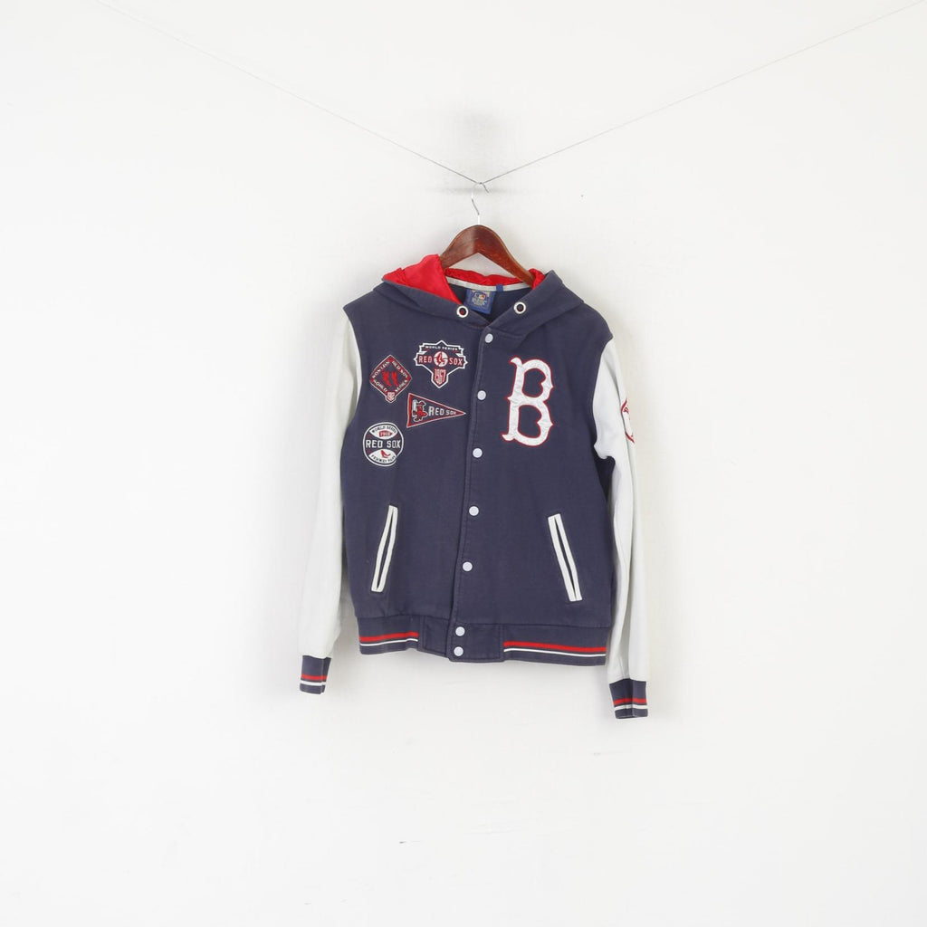 Majestic Athletic Cooperstown Men S Sweatshirt Navy Boston Red Sox Vintage Top