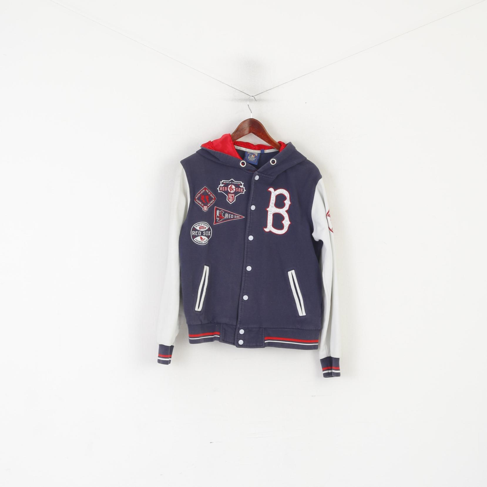 Majestic Athletic Cooperstown Men S Sweatshirt Navy Boston Red Sox Vintage Top