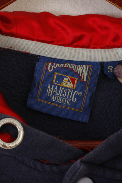 Majestic Athletic Cooperstown Men S Sweatshirt Navy Boston Red Sox Vintage Top