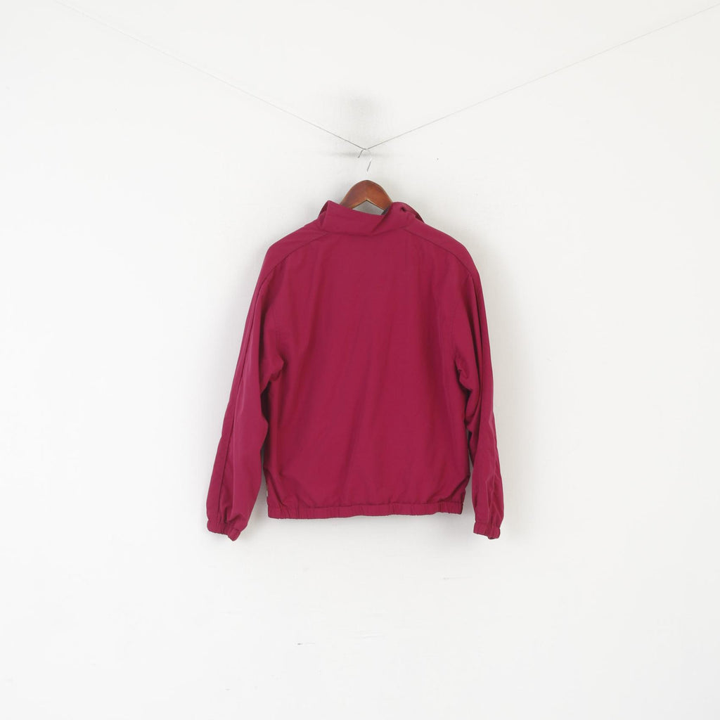 Head Women 14 M Pullover Jacket Purple Vintage Kangaroo Pocket Sport Top