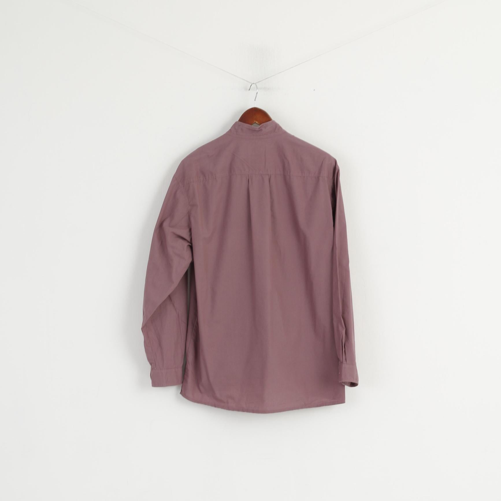 GOLDRESS Homme 39/40 M Chemise décontractée Plum 1 Rallye Monte Carlo Haut à Manches Longues