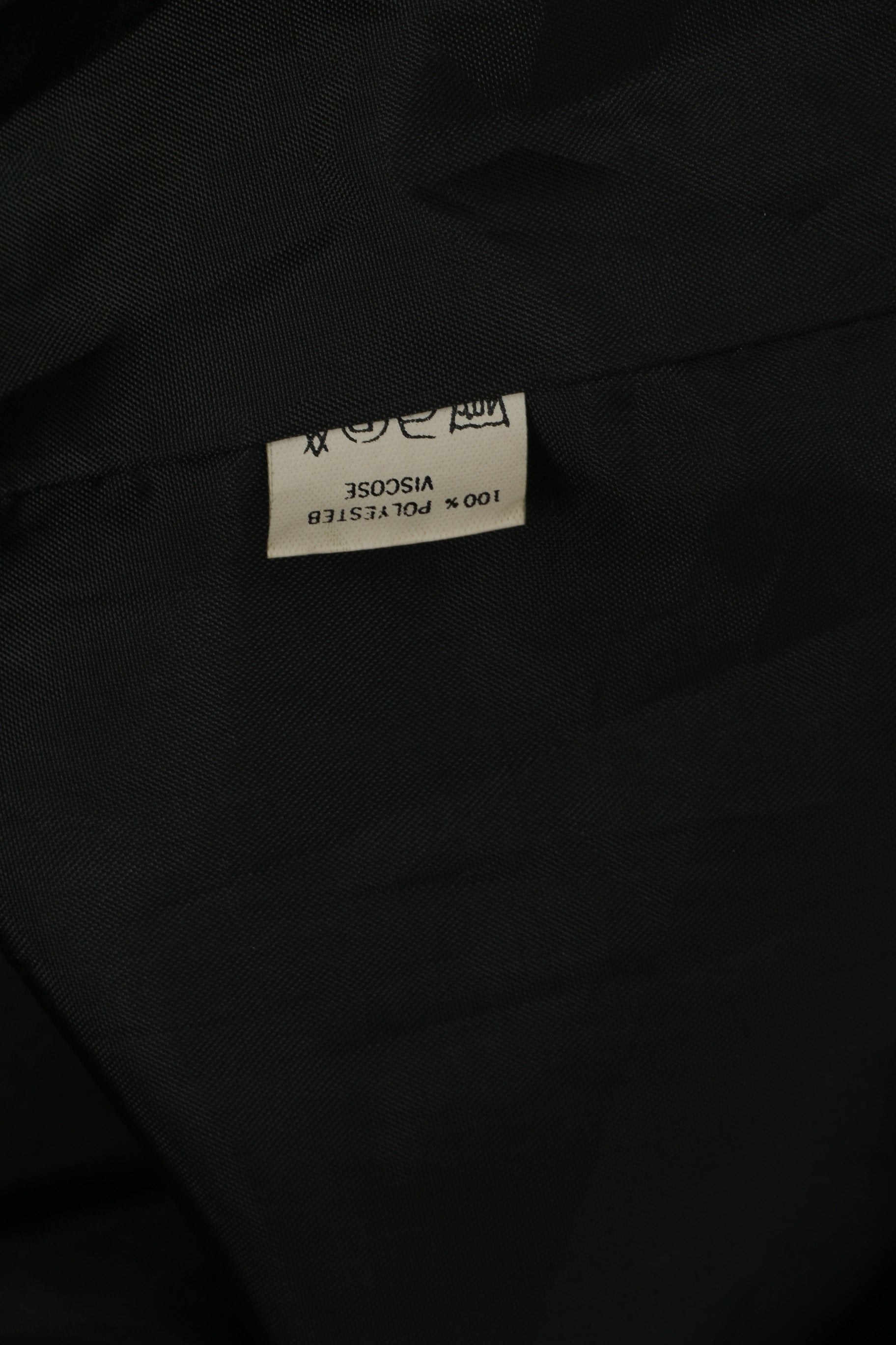 Chiemsee Veste Homme Noir Planche à Voile Poches Zippées Complètes Vintage Surf Top