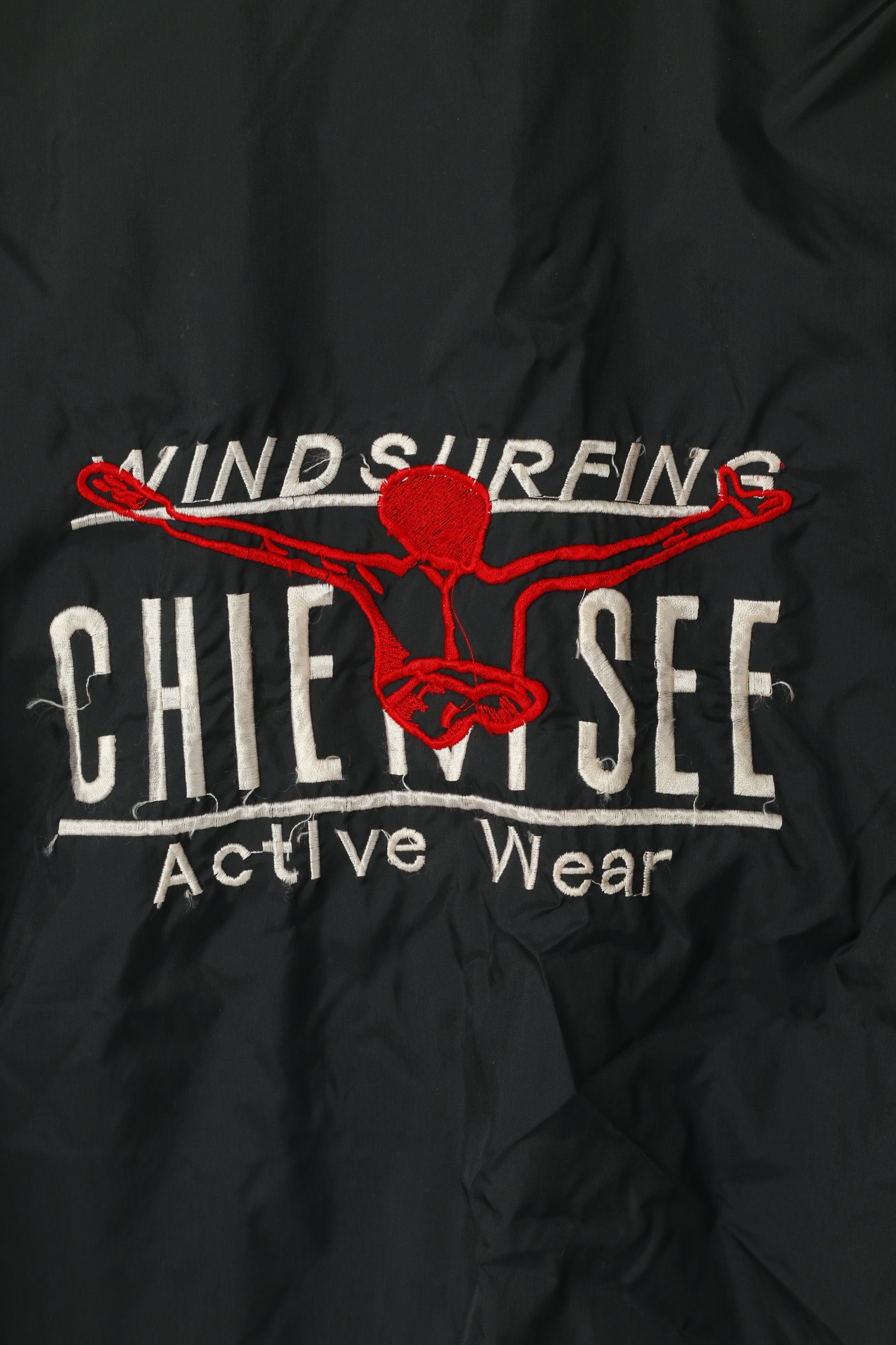 Chiemsee Men S Jacket Black Windsurfing Full Zipper Pockets 
