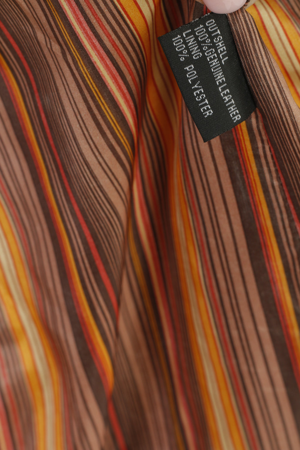 Rino &amp; Pelle Giacca Donna 42 S Giacca Monopetto Vintage in Pelle Marrone Italia