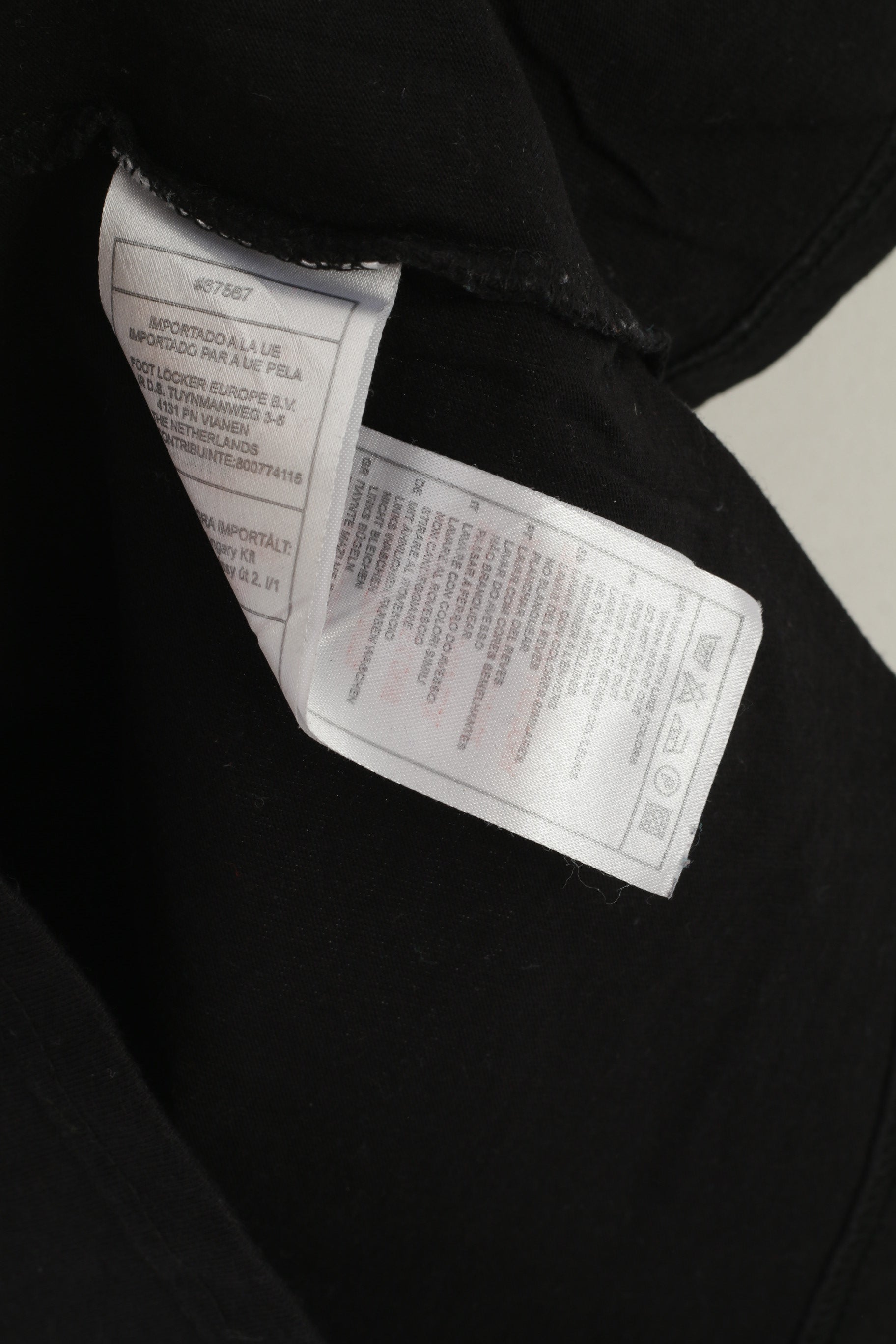 Majestic Athletic Hommes M Chemise Noir Coton Blanc Sox Major League Baseball Top