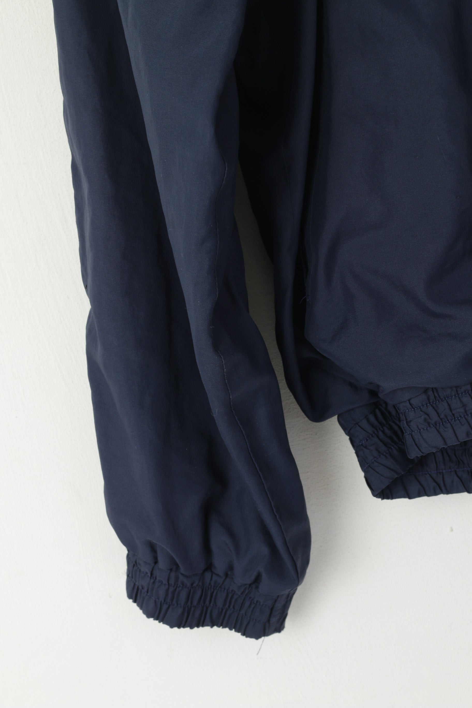 Umbro Giacca da uomo L Navy Activewear Top sportivo da allenamento vintage anni '90 con cerniera